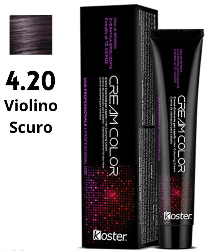 KOSTER CREAM COLOR VIOLINO SCURO 4.20 -100ML